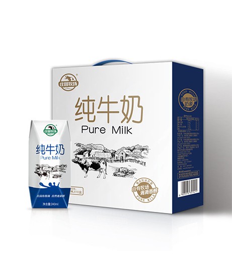 利樂鉆純牛奶
